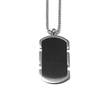 piastrina militare targhetta collana uomo cll2164